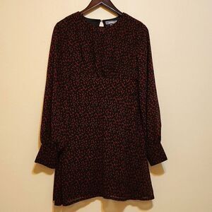 Missguided rose sheer dress size 8